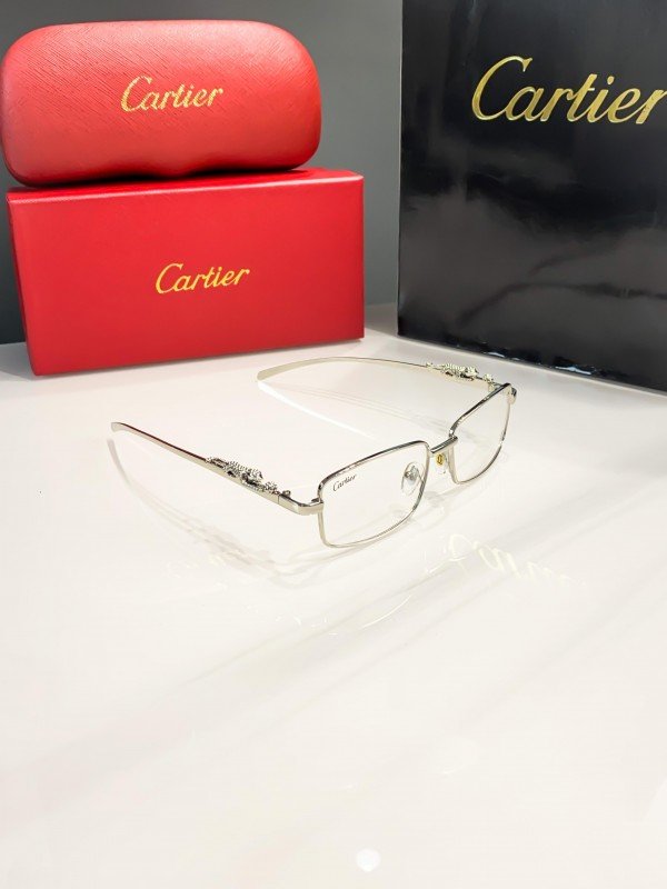 Cartier Silver Frame 215 Sunglasses - Image 4