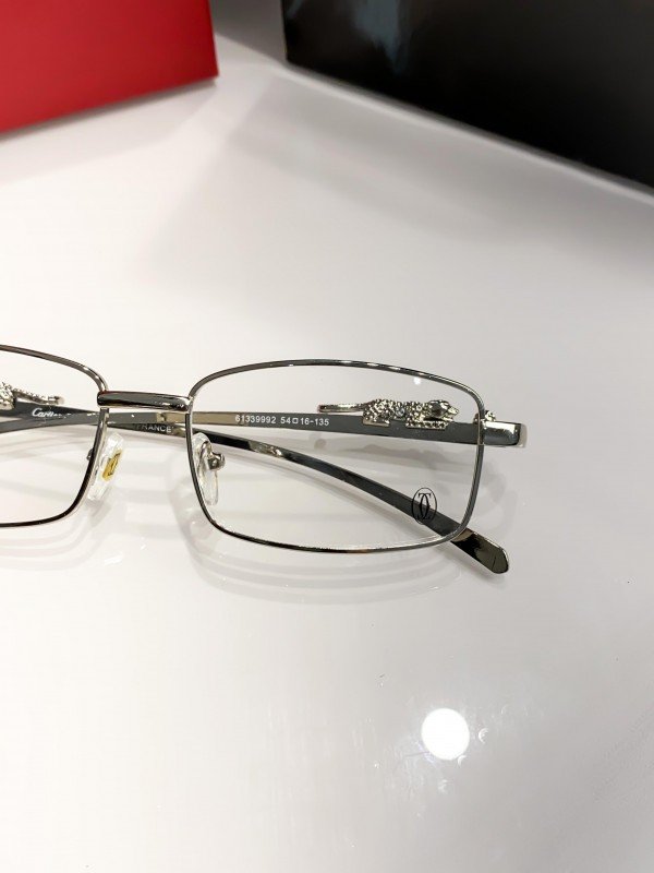 Cartier Silver Frame 215 Sunglasses - Image 3