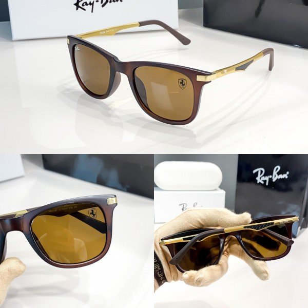 Rayban Gold Brown 4287 - Image 5
