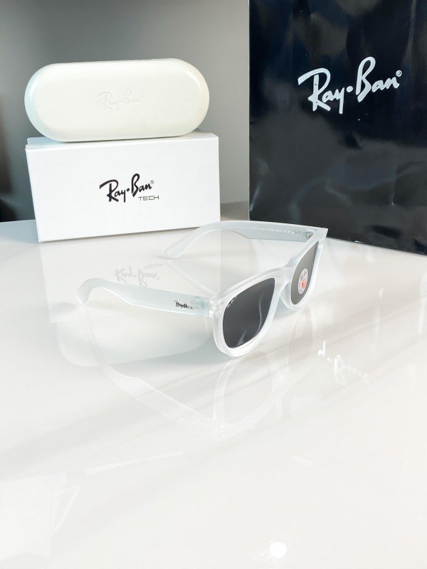 Rayban reverse white black 05023 - Image 6