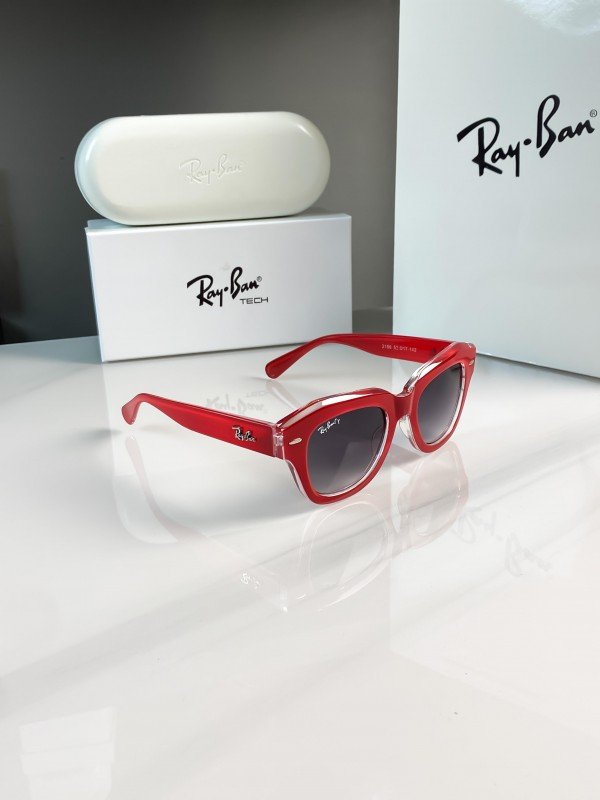 Rayban red black 2186 - Image 7