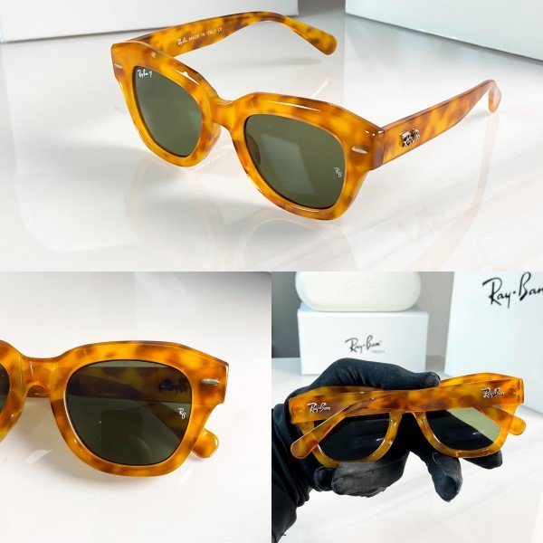 Rayban orange green 2186 - Image 2