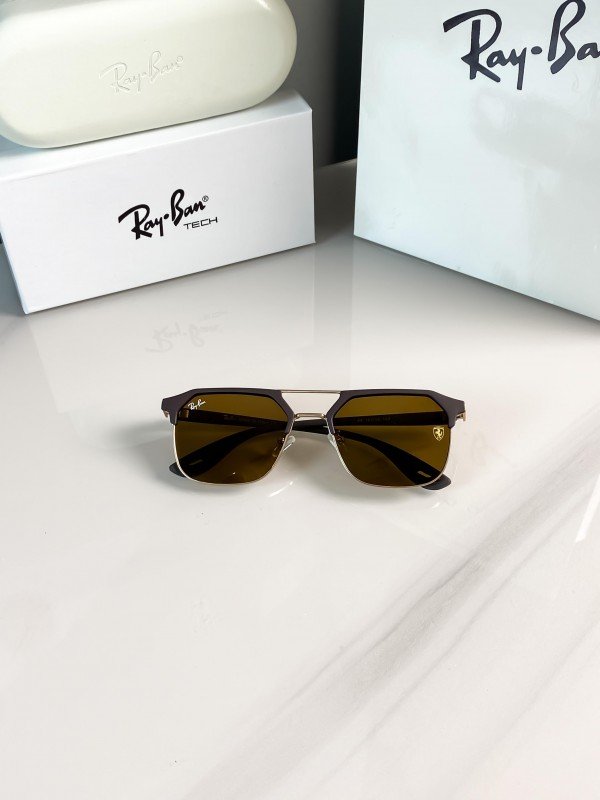 Rayban04 gold brown - Image 4
