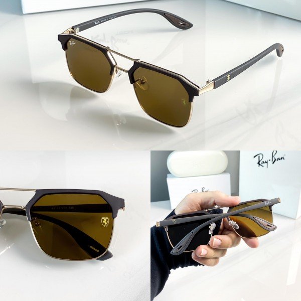 Rayban04 gold brown - Image 3