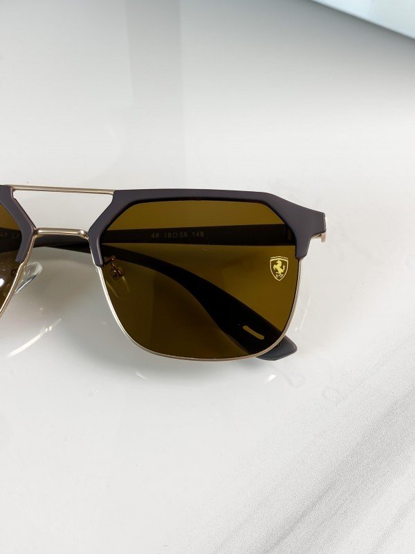 Rayban04 gold brown - Image 2