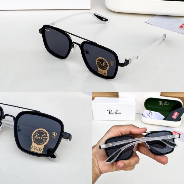 Rayban06 white black - Image 2