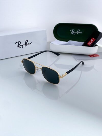 RAYBAN GOLD BLACK 3670