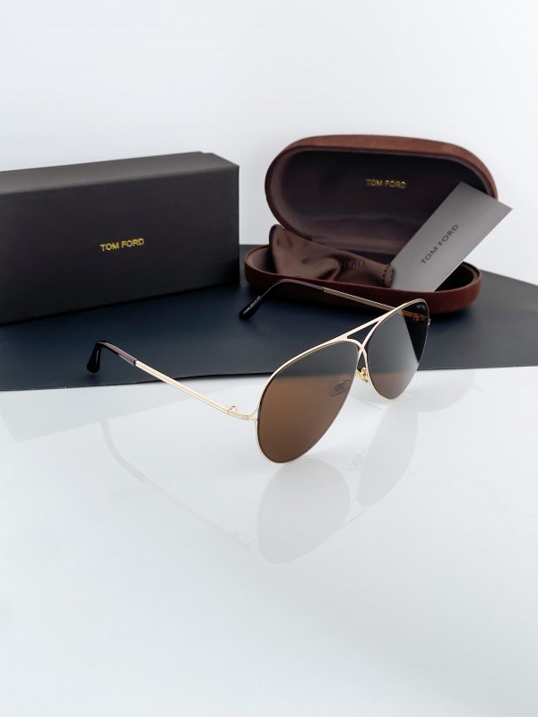 Tom Ford Gold Brown 0488 Sunglasses - Image 5