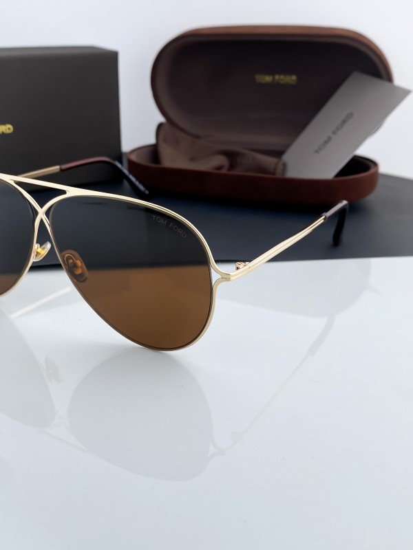 Tom Ford Gold Brown 0488 Sunglasses - Image 4