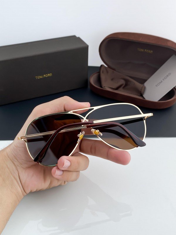 Tom Ford Gold Brown 0488 Sunglasses - Image 3