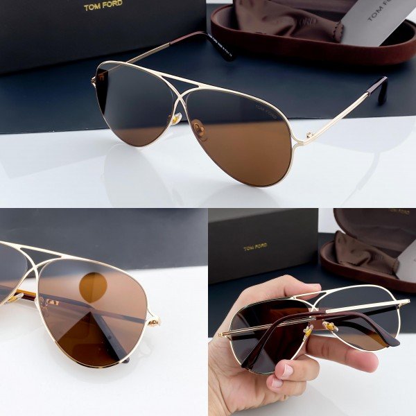 Tom Ford Gold Brown 0488 Sunglasses - Image 2