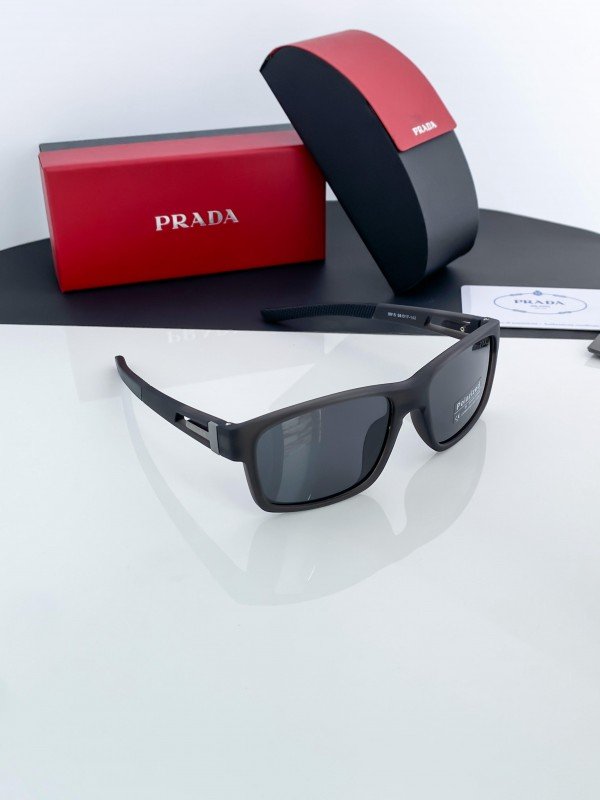 Prada Grey Black 9915 Sunglasses - Image 3