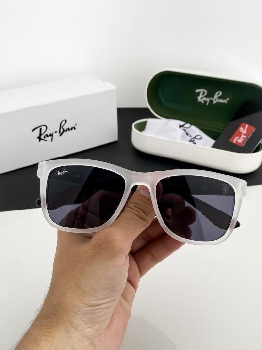 RAYBAN WHITE BLACK 8342 - Image 5