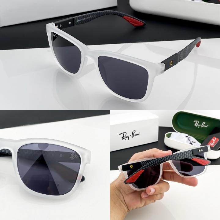RAYBAN WHITE BLACK 8342 - Image 2