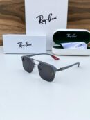 RAYBAN 04 GREY BLACK