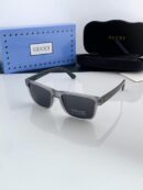 Gucci Grey Black 83123 Sunglasses