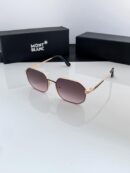Mont Blanc Gold Purple 2253 Sunglasses