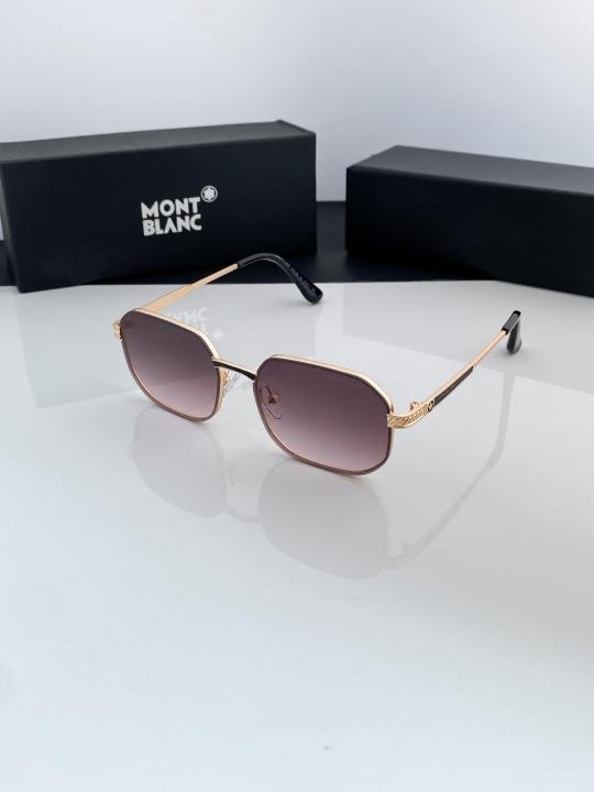 Mont Blanc Gold Purple 2253 Sunglasses