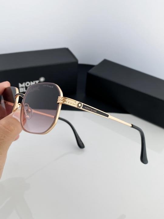 Mont Blanc Gold Purple 2253 Sunglasses - Image 5