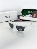 RAYBAN WHITE BLACK 3576