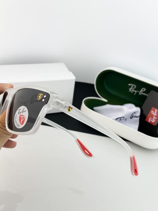 RAYBAN WHITE BLACK 3576 - Image 3