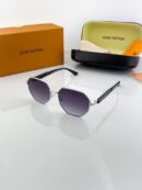 Louis Vuitton 5710 Silver Black Shaded Sunglasses