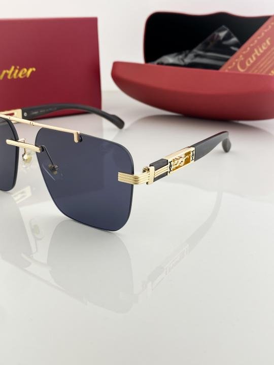 Cartier Gold Black 3120 Sunglasses - Image 7