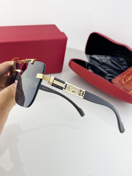 Cartier Gold Black 3120 Sunglasses - Image 2