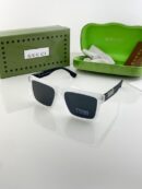 Gucci White Black 1089 Sunglasses