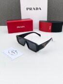 Prada Black 132 Sunglasses