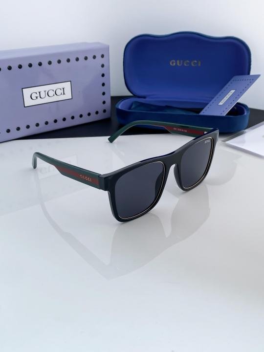 Gucci Black Green SID 1001 Sunglasses - Image 2