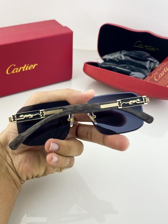 Cartier Gold Black 3116 Sunglasses - Image 4