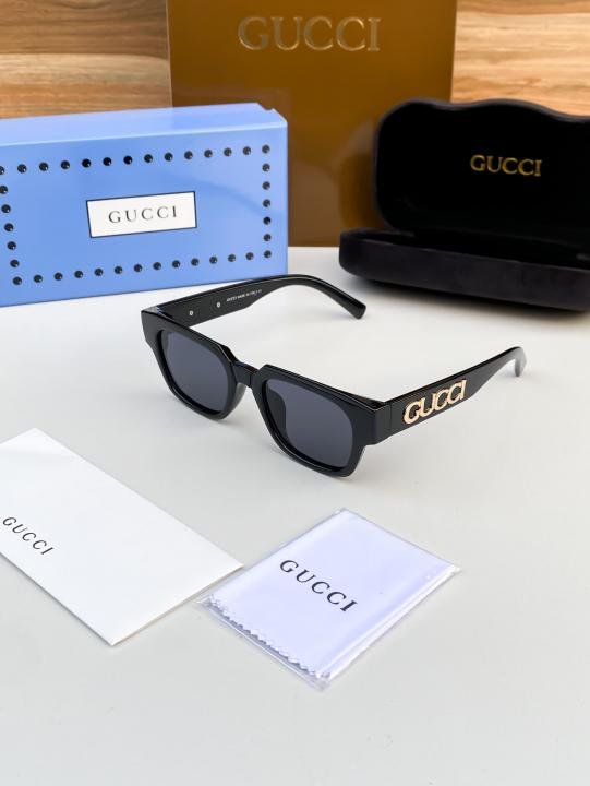 Gucci Gold Black 2321 Sunglasses