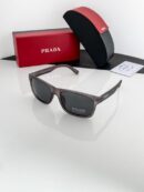 Prada Grey Black 0892 Sunglasses