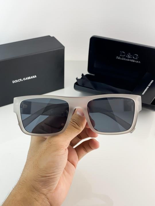 Dolce & Gabbana Grey Black 8188 Sunglasses - Image 3