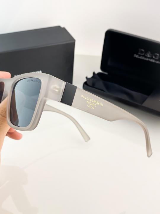 Dolce & Gabbana Grey Black 8188 Sunglasses - Image 4
