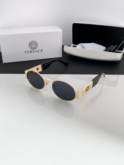 Versace Gold Black 8016 Sunglasses