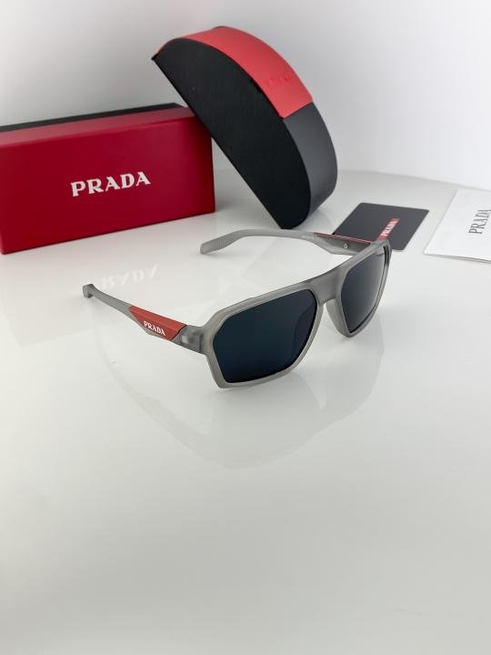 Prada Grey Black SP91 Sunglasses - Image 2