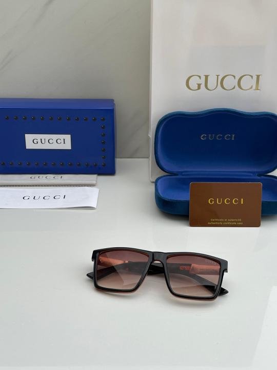 Gucci Brown Shaded 2511 Sunglasses - Image 5