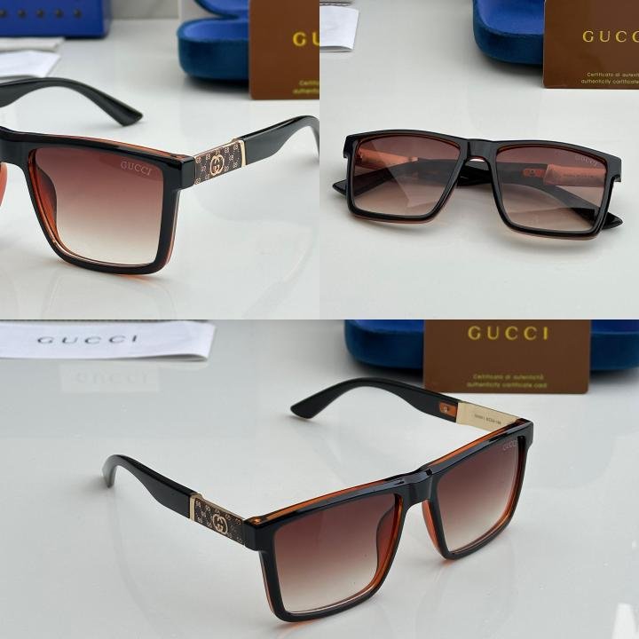 Gucci Brown Shaded 2511 Sunglasses - Image 3