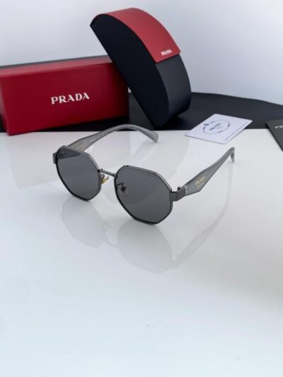 Prada Grey Black 97S Sunglasses