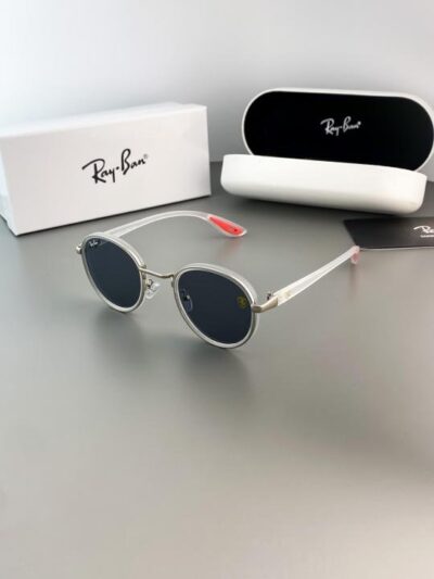 RAYBAN WHITE BLACK 02 3675