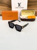 Louis Vuitton Gold Black 65N Sunglasses