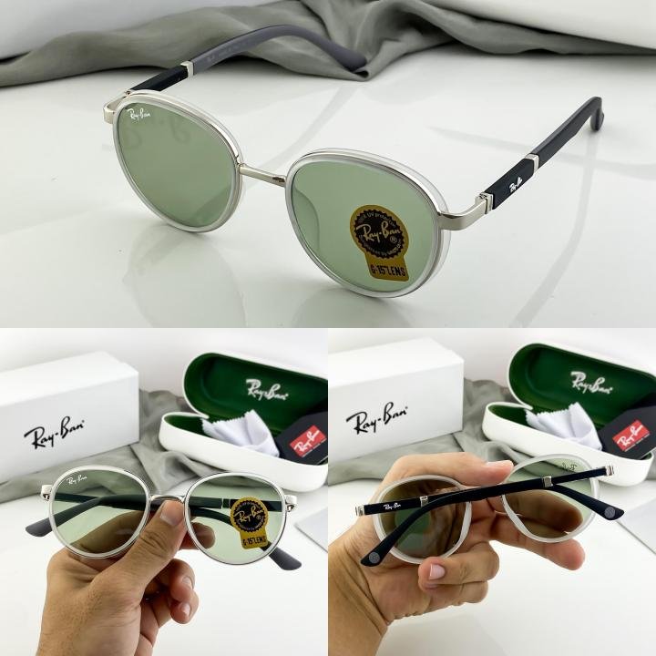 RAYBAN LIGHT GREEN 24002 - Image 4