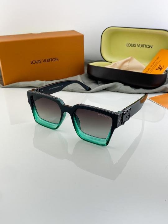 Louis Vuitton Black Blue 65N Sunglasses