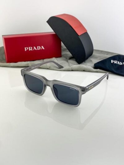 Prada Grey Black 25Z Sunglasses