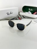 RAYBAN GOLD BLACK 3674