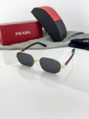 Prada Gold Black 996 Sunglasses